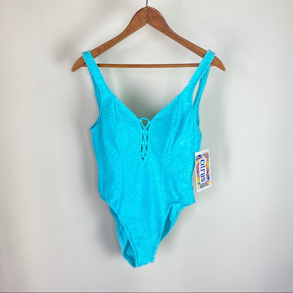 SOLD - NWT Vintage One Piece Swimsuit